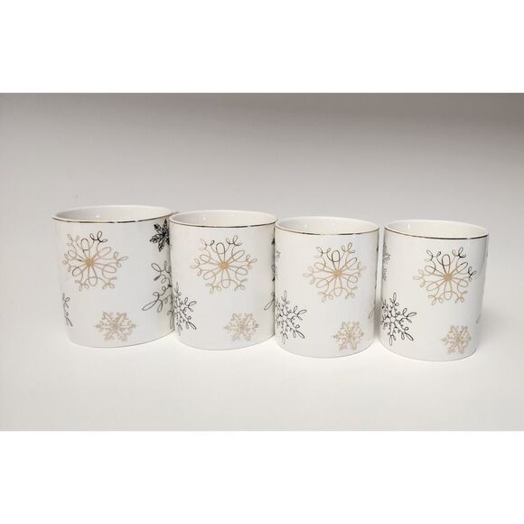 Servappetit Christmas Snowflake 60 oz. Pitcher & 4 Mugs New - Picture 8 of 13